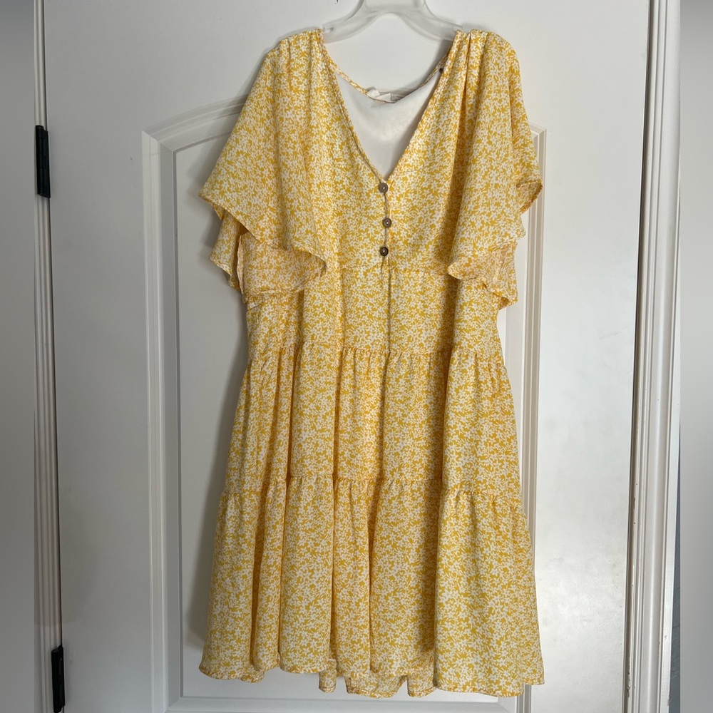 Yellow altered state dress